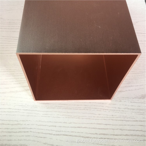 Black Square Hollow Section Square Tubes Customized Various Color Extrusion Manufactory